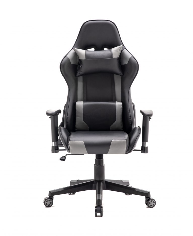 VDD Gaming Gamestoel Thomas - Ergonomische Gaming Stoel - Zwart/Grijs