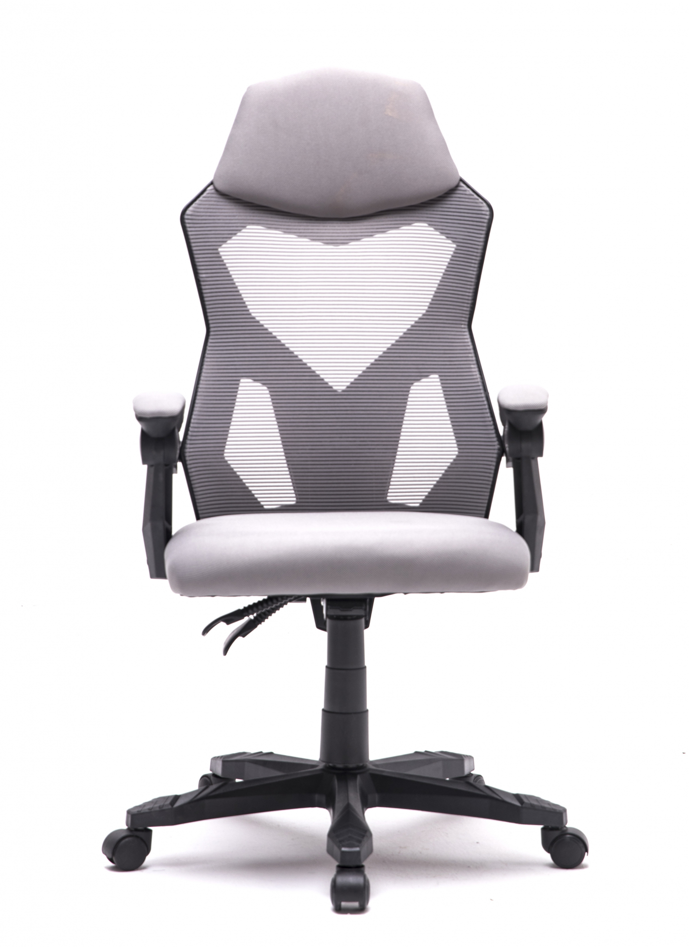 Bureaustoel Fresno - gamestoel - grijs - alternatieve afbeelding