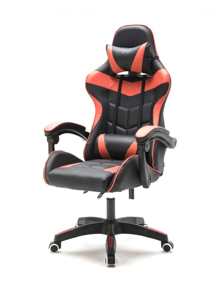 VDD Gaming Gamestoel Cyclone - Ergonomische Gaming Stoel - Zwart/Rood