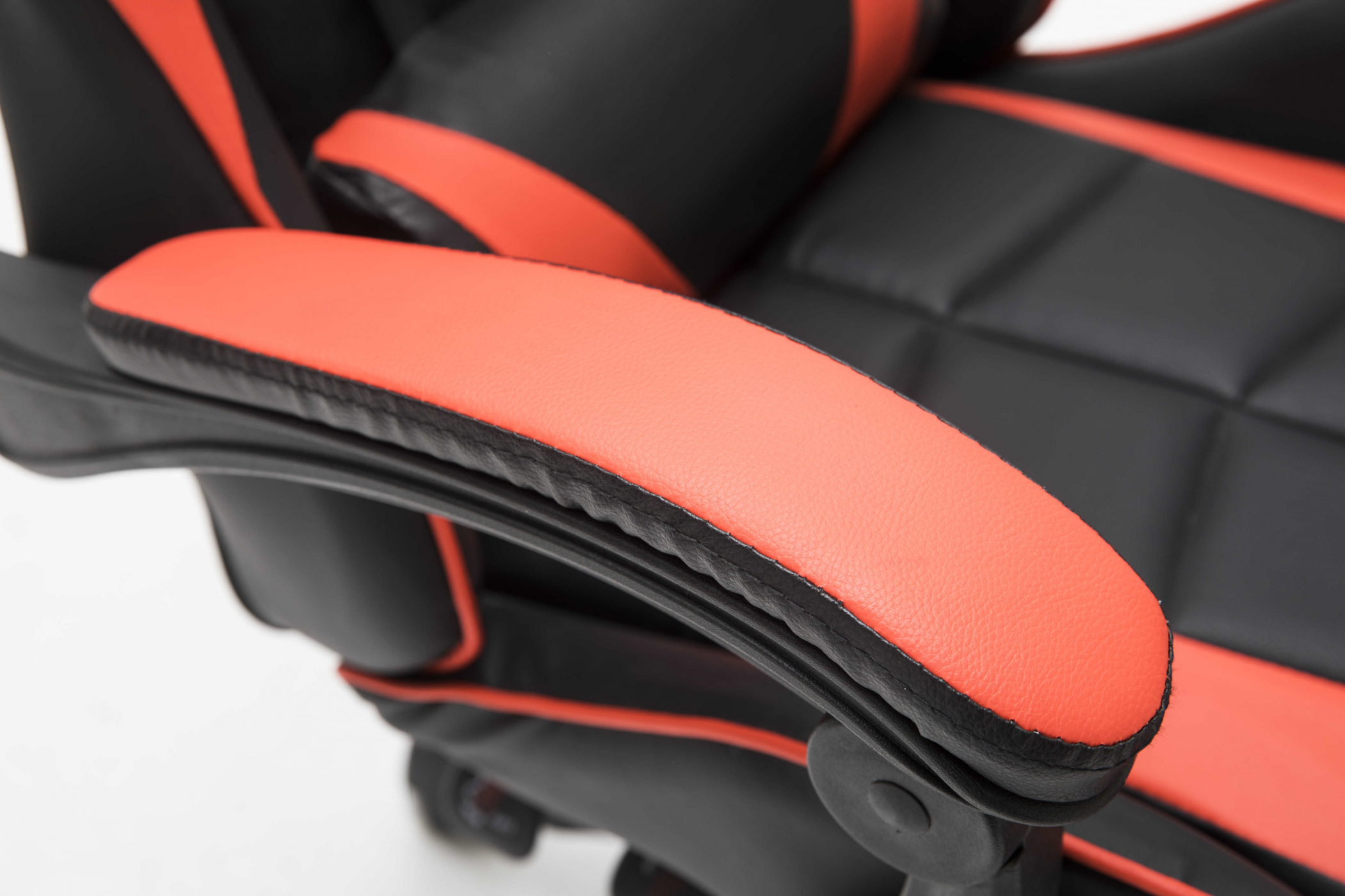 Gamestoel Cyclone met voetsteun - bureaustoel - racing gaming stoel - rood zwart - Meubel-Plein Gamestoel Cyclone met voetsteun - bureaustoel - racing gaming stoel - rood zwart - Meubel-Plein