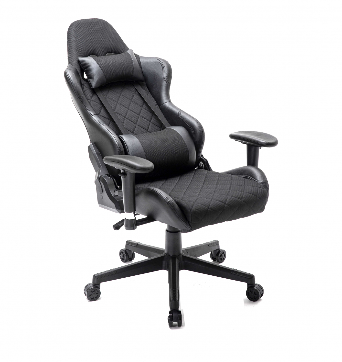 Gamestoel Classic - bureaustoel - stof bekleding - zwart - alternatieve afbeelding