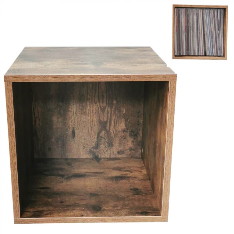 VDD Opbergkoffer voor 12 Inch LP's - Aluminium - Zilver
