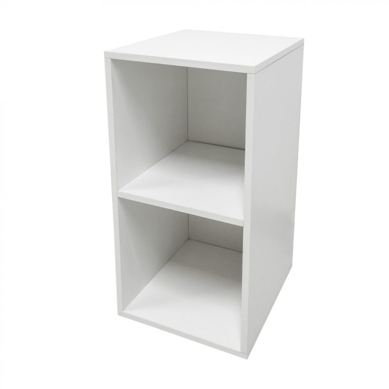 VDD Vakkie Vakkenkast met 2 Vakken - 70 cm x 36 cm x 34 cm - Wit