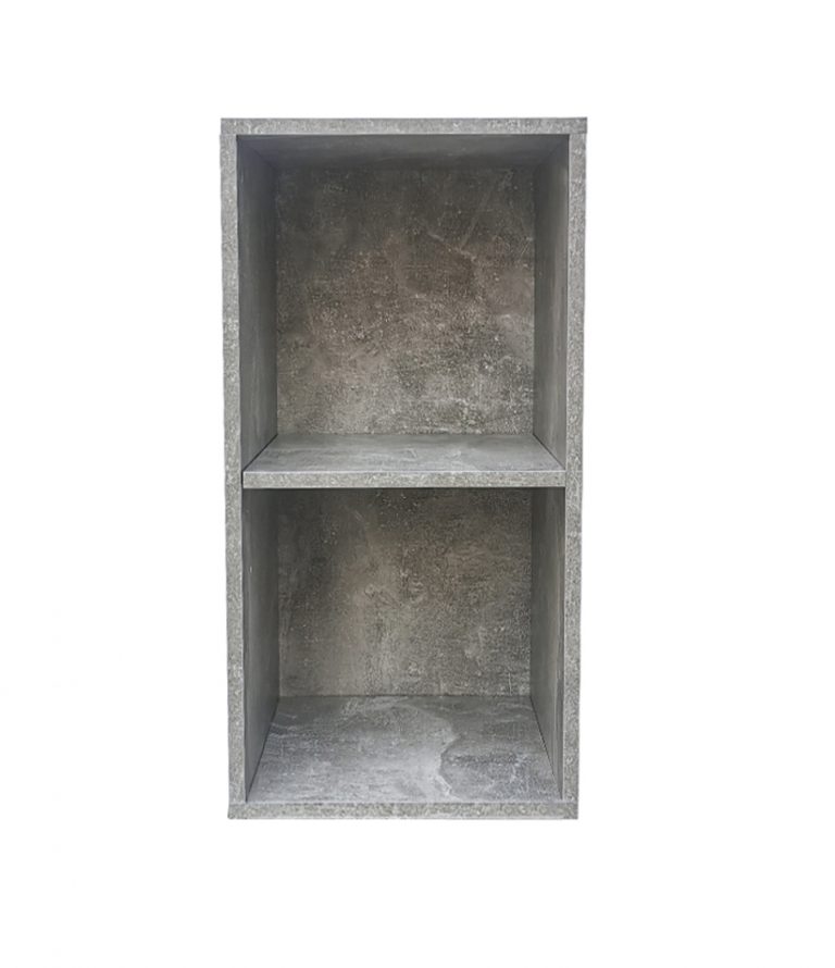 VDD Vakkie Vakkenkast met 2 Vakken - 70 cm x 36 cm x 34 cm - Grijs