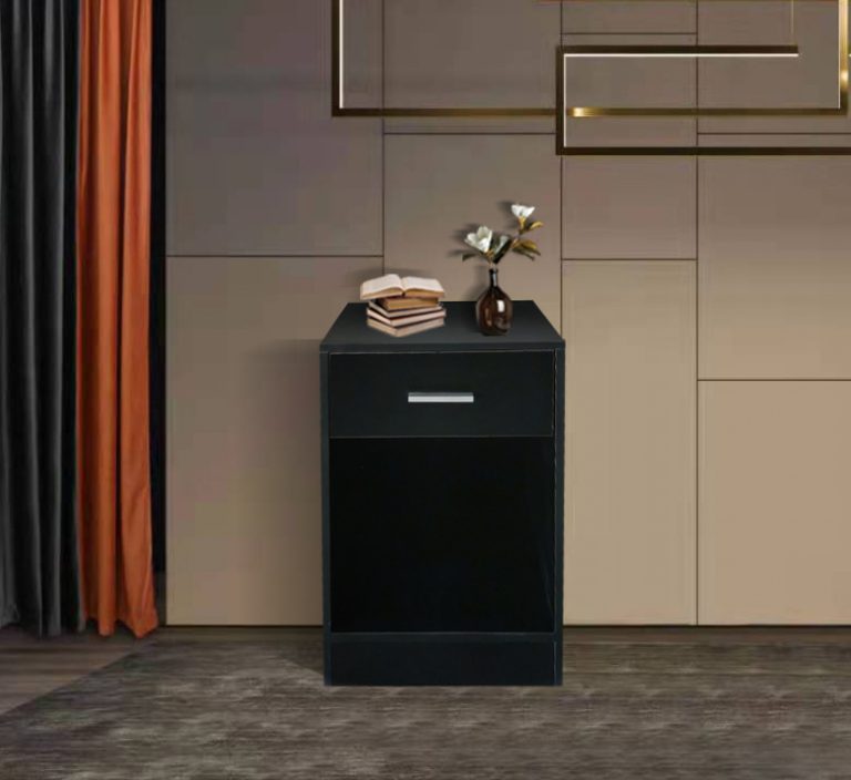 TV kast dressoir Sieno - media meubel game set up - LED verlichting - wit - Meubel-Plein
