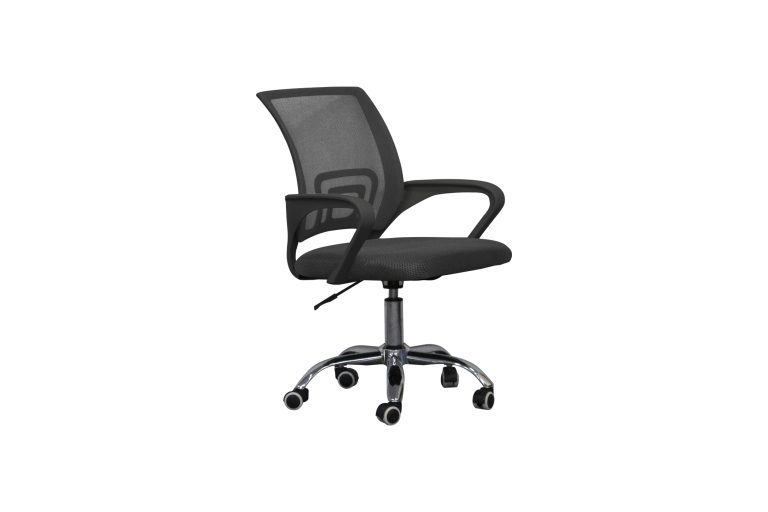 VDD Ergonomische Gamestoel in de kleur Zwart met Mesh Stof