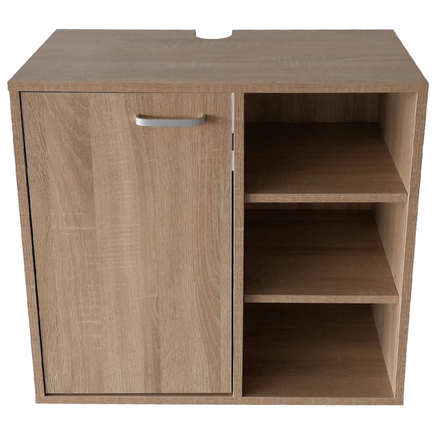 Wastafelonderkast - badkamermeubel - bruin