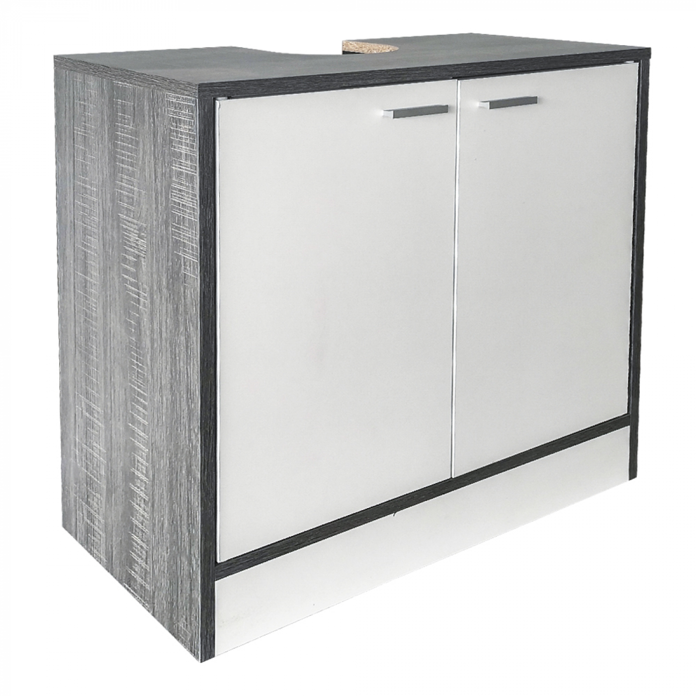 Wastafelonderkast - badkamermeubel - grijskleurig - Meubel-Plein Wastafelonderkast - badkamermeubel - grijskleurig - Meubel-Plein