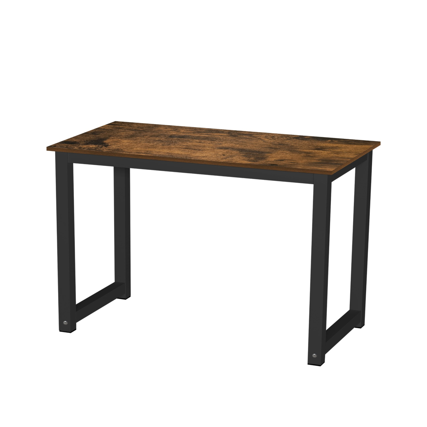VDD - Bureau - computertafel - keukentafel - metaal hout - 120 cm x 60 cm - zwart - alternatieve afbeelding