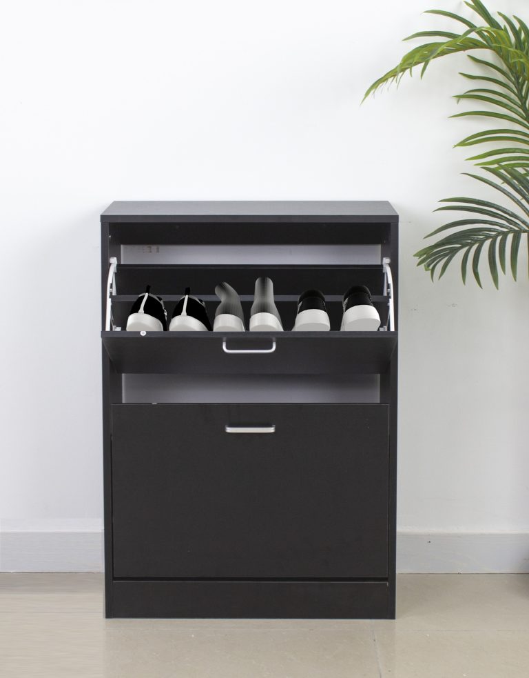 Keuken kast tafel Stoer industrieel vintage - keukenmeubel metalen frame - 90 cm breed - Meubel-Plein