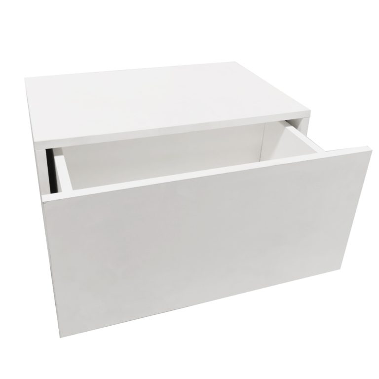 Wandkast Stoer - metaal hout industrieel design open boekenkast 140 cm hoog zwart - Meubel-Plein