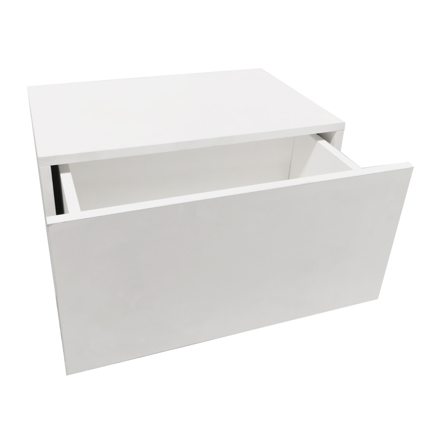 VDD - Nachtkastje - Nachtkastje wit - Nachtkastje zwevend - Nachtkastje hout - Nachtkastje modern