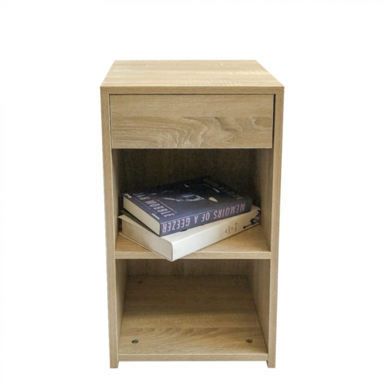 Nachtkastje - halkastje - 90 cm hoog - Meubel-Plein