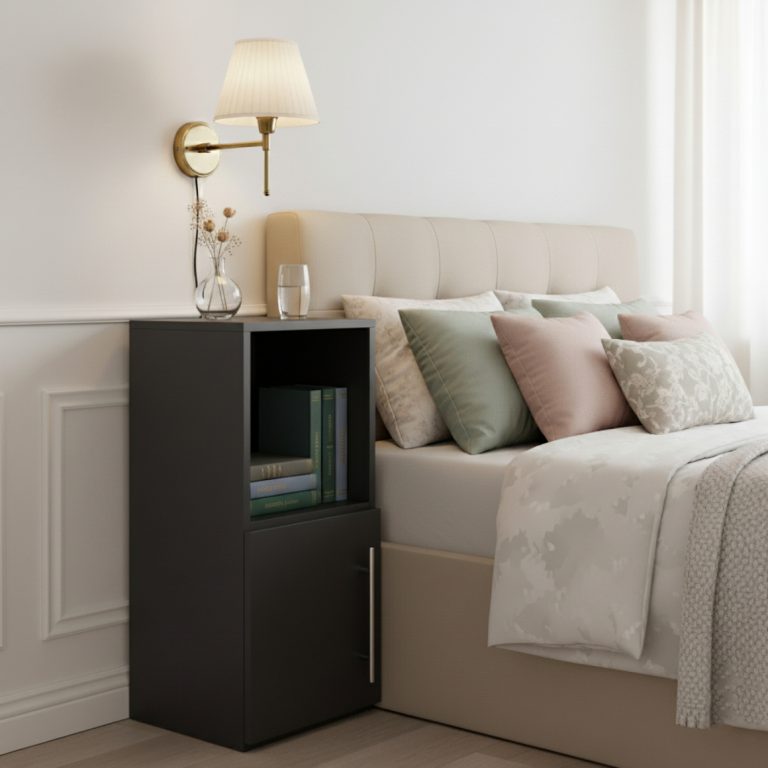 TV kast dressoir Sieno - media meubel game set up - LED verlichting - wit - Meubel-Plein