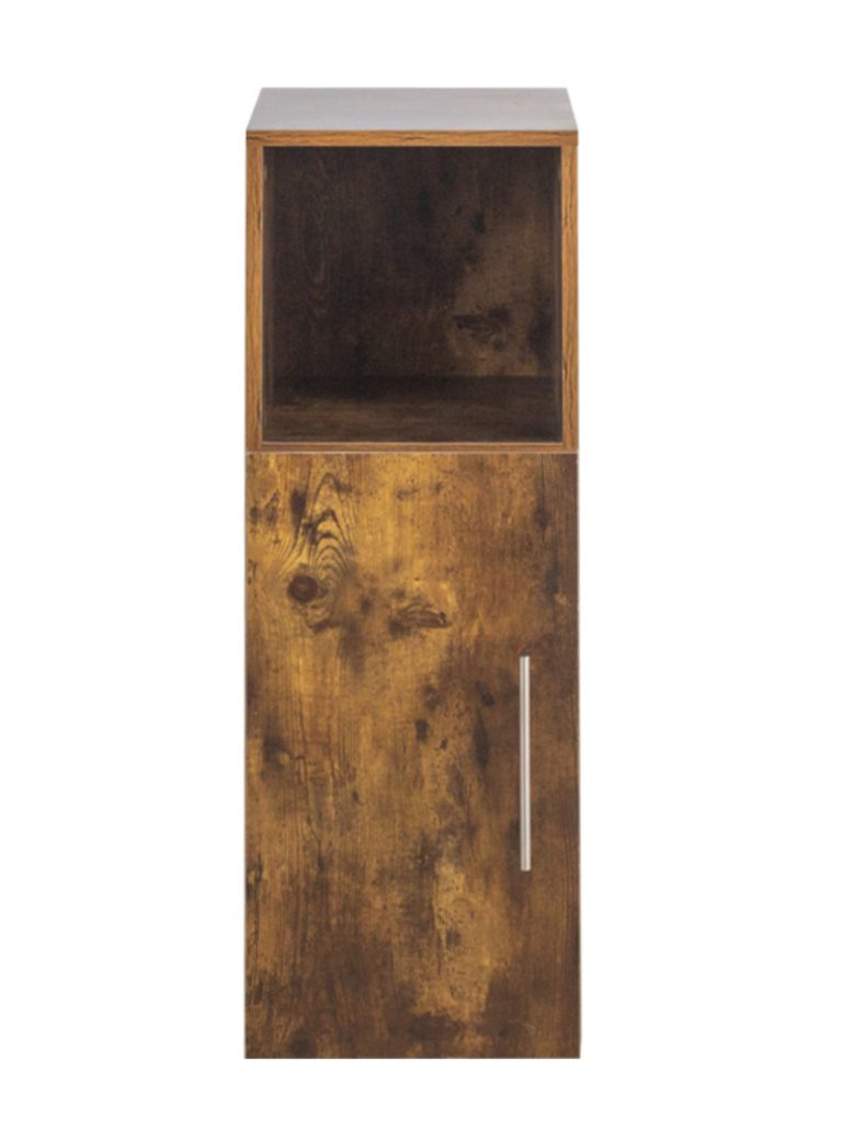 Nachtkastje halkastje 3 lades 63 cm hoog zwart - Meubel-Plein