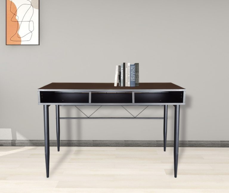 Bureau Stoer - laptoptafel - computertafel - sidetable - industrieel design - 100 cm breed - Meubel-Plein