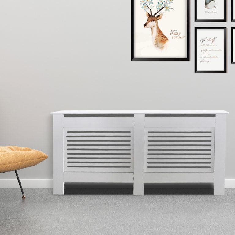 VDD Radiatorombouw - 172 cm breed x 82 cm hoog x 19 cm diep - Hout - Wit - alternatieve afbeelding
