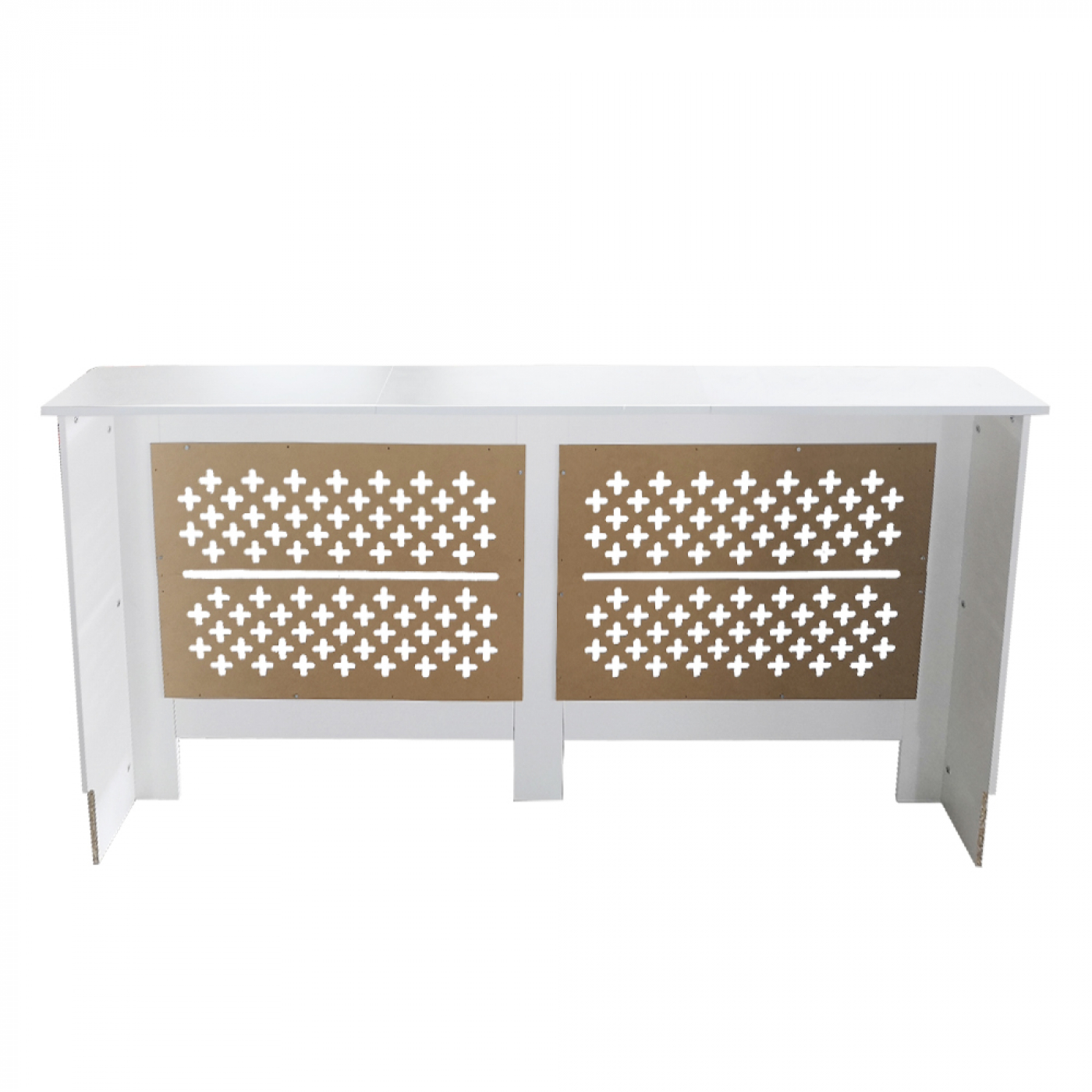 Radiatorombouw - verwarmingsombouw - radiatoromkasting - 172 cm x 82 cm - wit - Meubel-Plein Radiatorombouw - verwarmingsombouw - radiatoromkasting - 172 cm x 82 cm - wit - Meubel-Plein