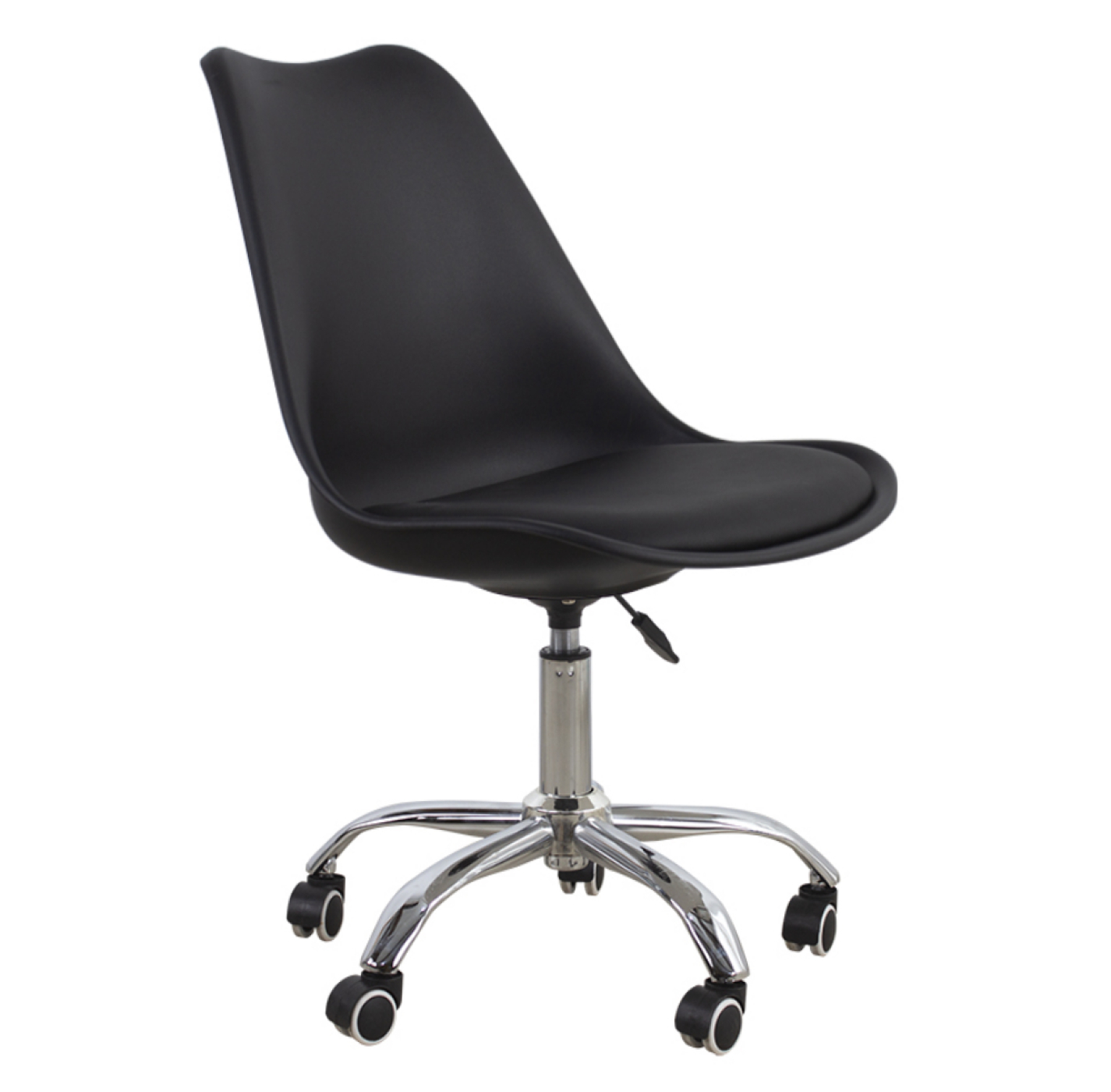 VDD Gaming - Bureaustoel - Stoel - Bureaustoel zwart - Bureaustoel hoogte verstelbaar - Draaistoel - Hoogte Verstelbaar - Bureaustoel kunstleer - Zwart - alternatieve afbeelding