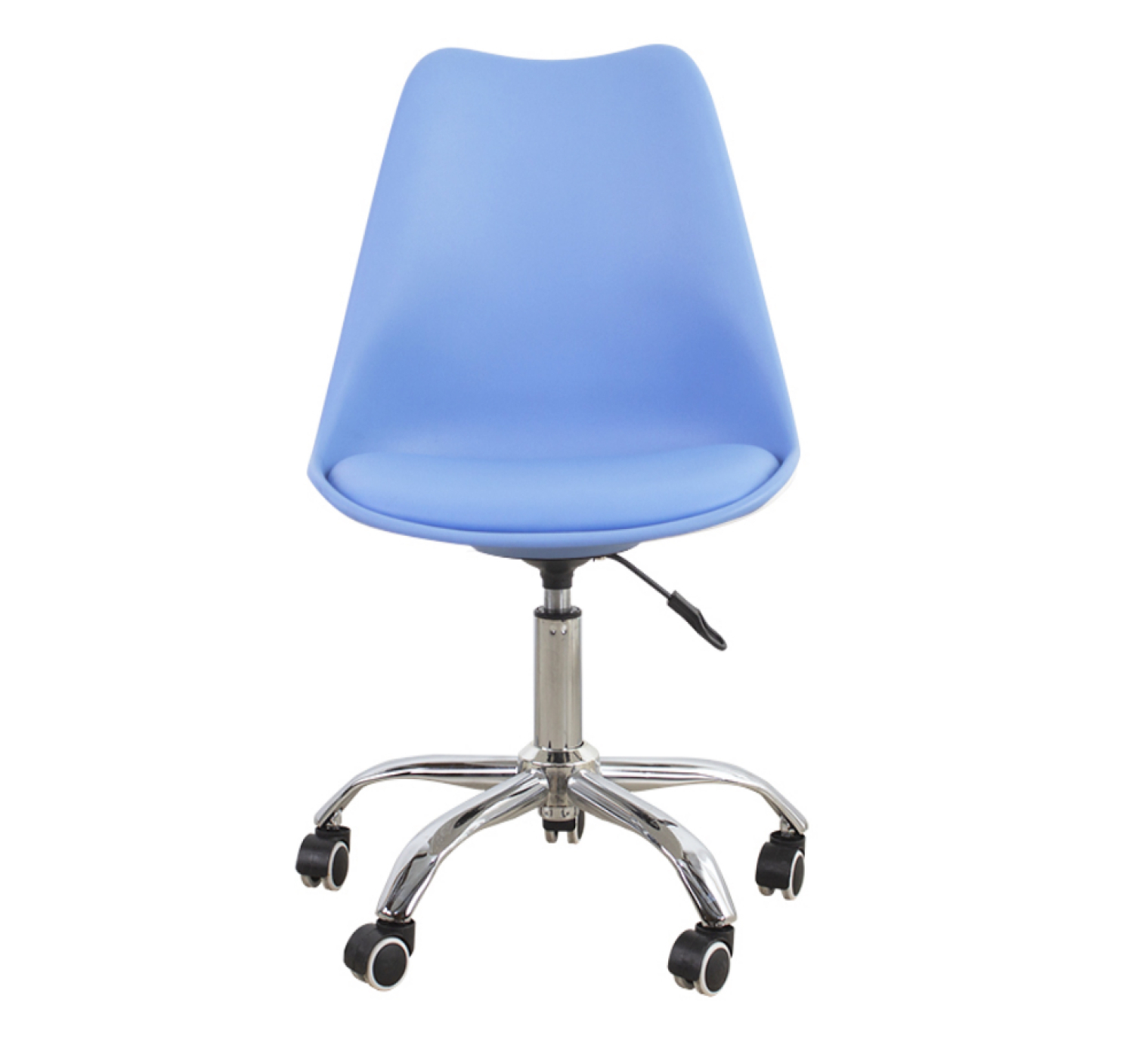 VDD Gaming - Bureaustoel - Stoel - Bureaustoel blauw - Bureaustoel hoogte verstelbaar - Draaistoel - Hoogte Verstelbaar - Bureaustoel kunstleer - Blauw