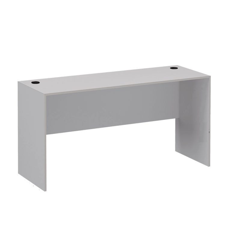 Bureau laptop computertafel - ruimtebesparend - 70 cm x 50 cm - wit - Meubel-Plein