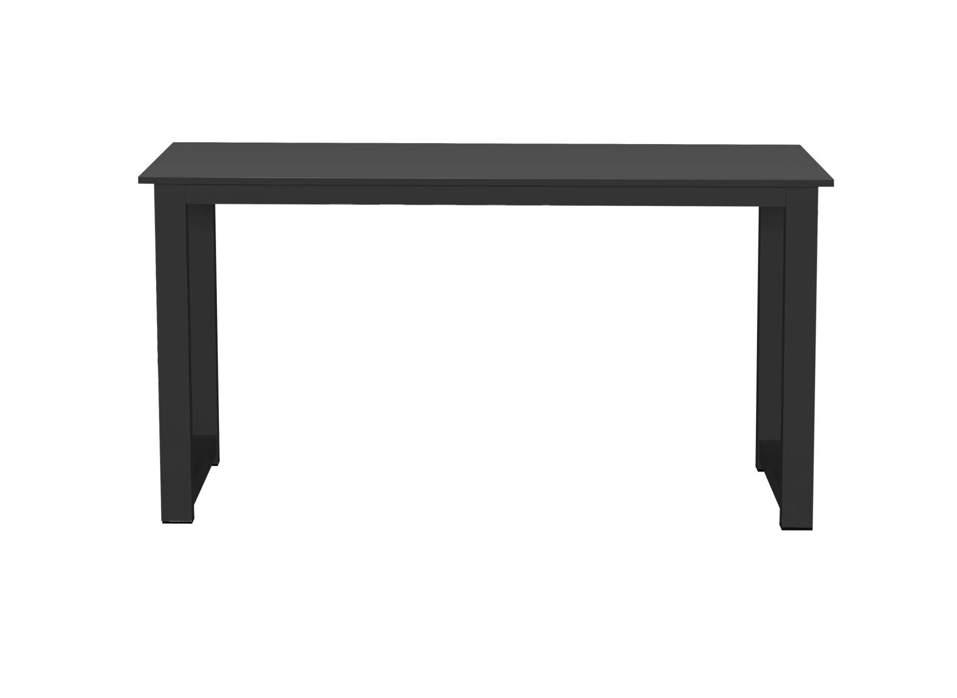 Bureau tafel - keukentafel - 110 cm breed - zwart - Meubel-Plein Bureau tafel - keukentafel - 110 cm breed - zwart - Meubel-Plein