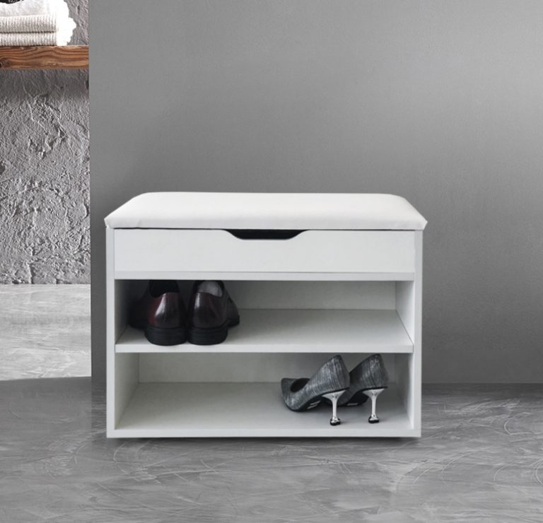 Vitrinekast staande hangende wandvitrine - schuifdeuren - 50 x 40 x 13 cm - Meubel-Plein