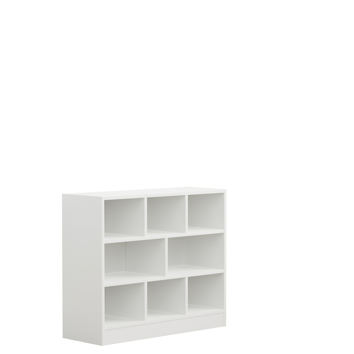 VDD – Vakkenkast – Wandkast – Vakkenkast Wit – Vakken Kast – Wandkastje – Wandkasten – Wandkasten Woonkamer – 8 Vakken – Wit