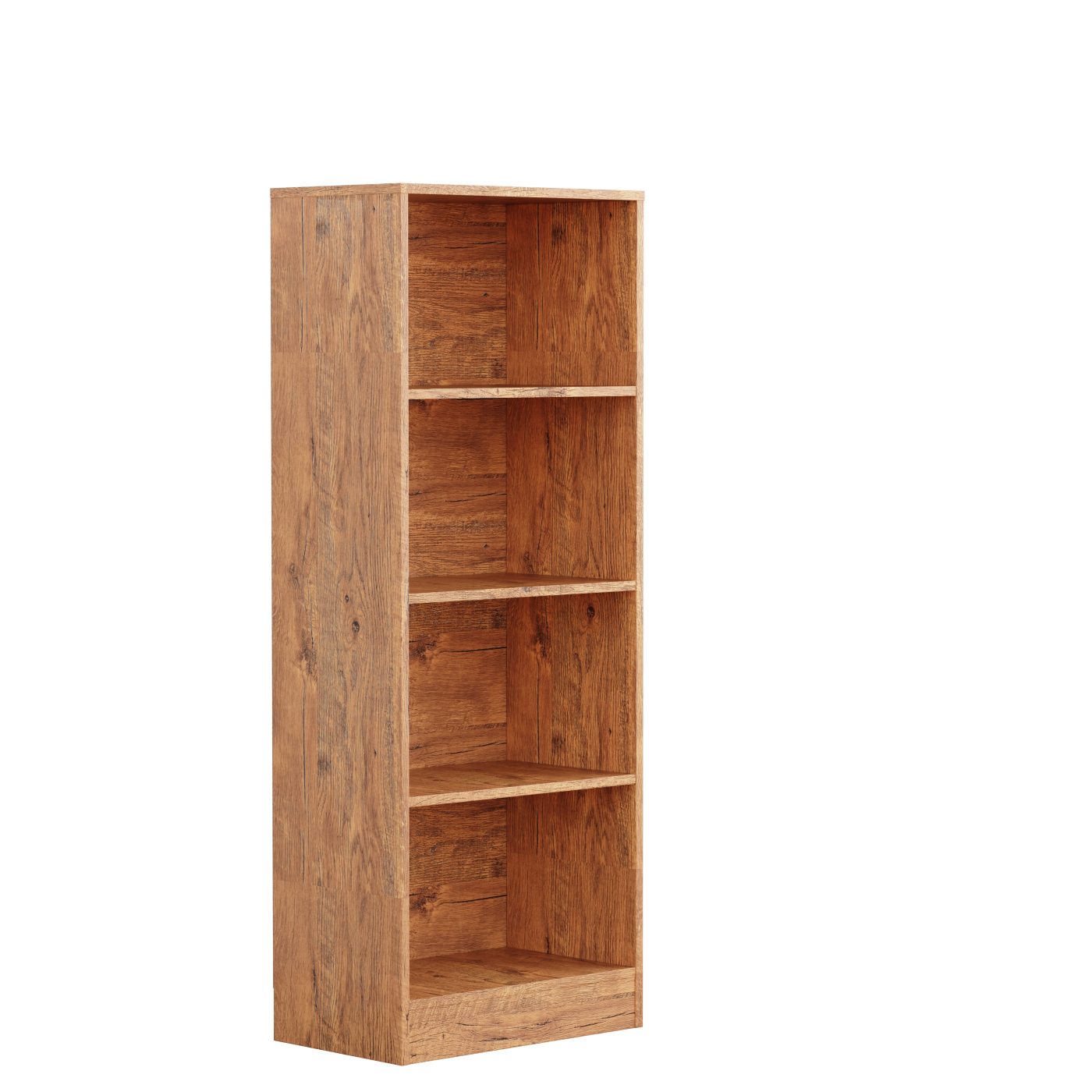 VDD – Vakkenkast – Vakkenkast Open – Wandkast – Vakkenkast Oak – 50x30x130 cm