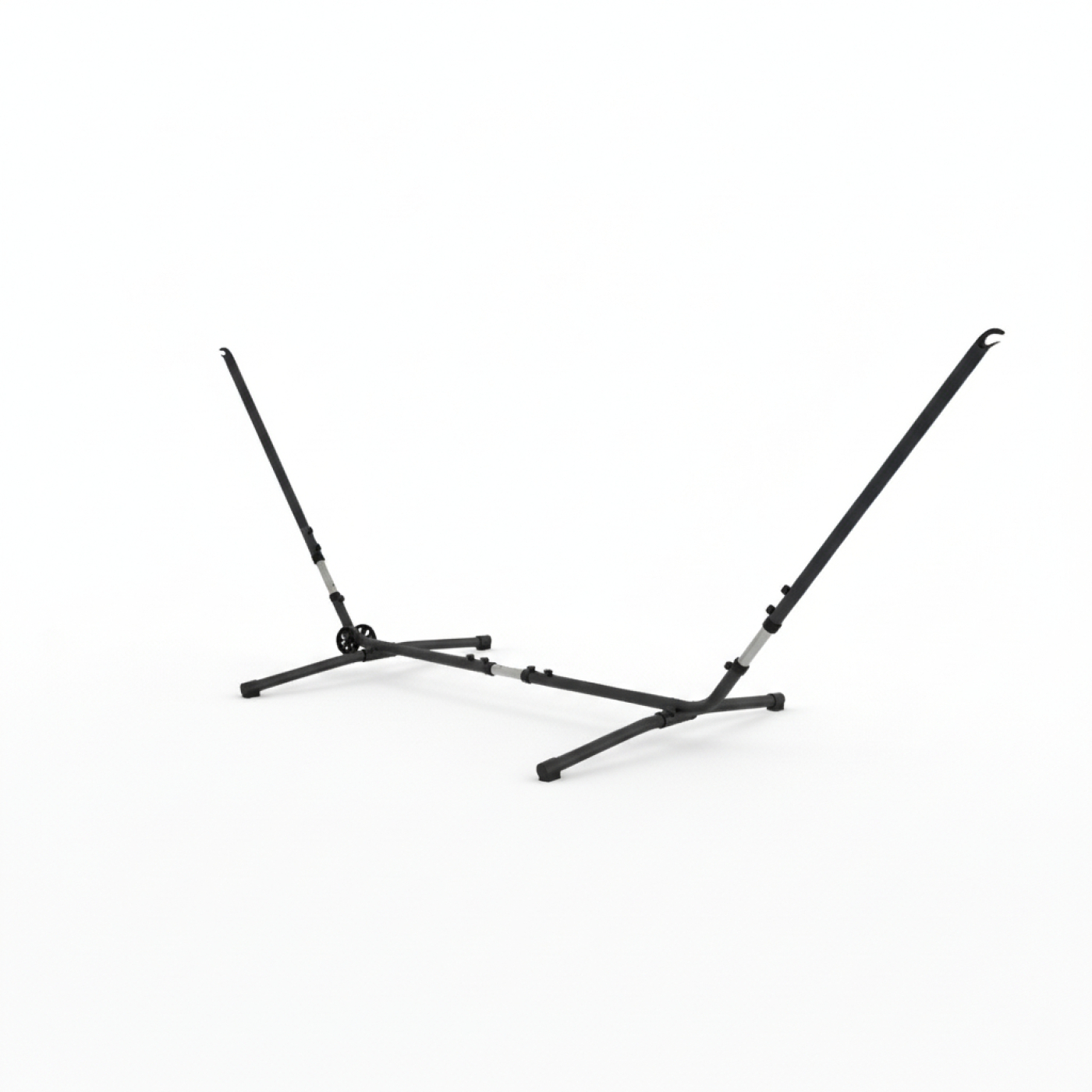 VDD - Hangmat standaard - Hangmat standaard zwart - Hangmat standaard aluminium - Hangmat standaard verstelbaar