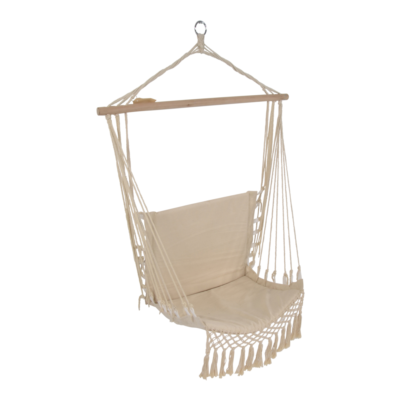 VDD - Hangstoel - Beige - stof - 1 persoons