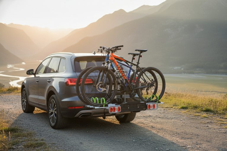 Fietsendrager - geschikt voor elektrische fietsen - trekhaak fietsendrager - 2 fietsen - alternatieve afbeelding