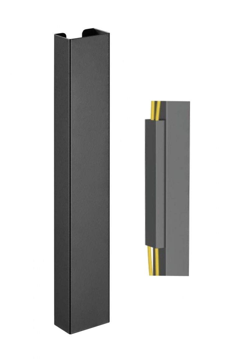 VDD Office Kabelgoot - Met Magnetische Tape - 35 cm lang - Zwart