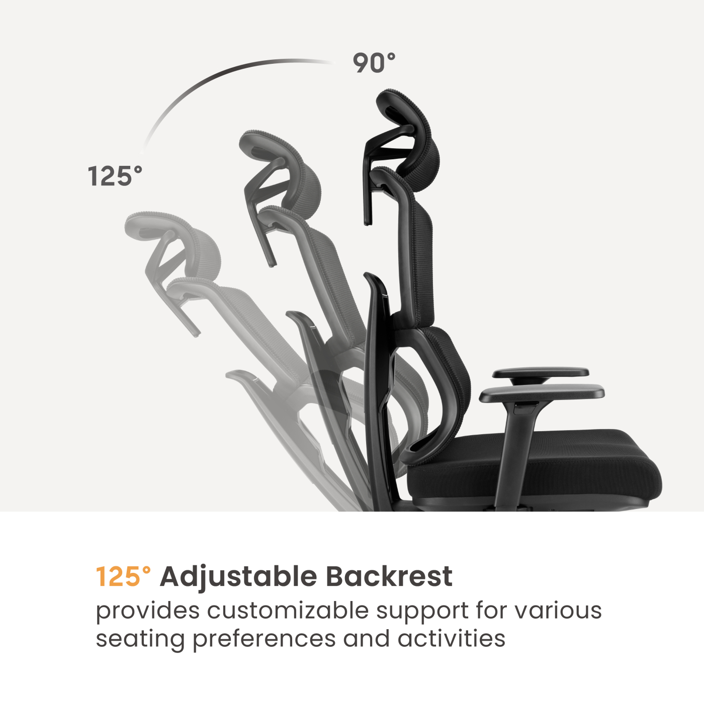 VDD - bureaustoel - ergnomisch - verstelbaar - kantelbaar - alternatieve afbeelding