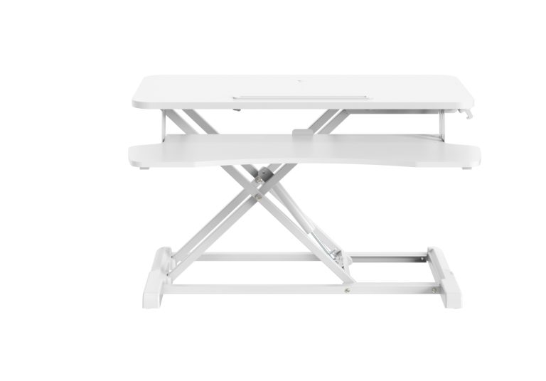 Bureau zit sta verhoger ergonomisch - werkstation  hoogte verstelbaar - 80 cm breed - alternatieve afbeelding