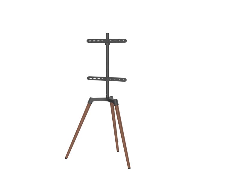 VDD TV Standaard - Vloerstandaard - Studio Statief - Schildersezel Design - Tot 65 inch - Zwart - Meubel-Plein