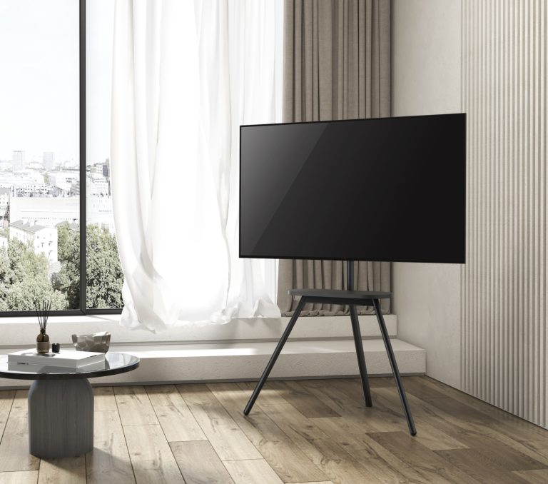 Tv vloerstandaard statief studio schildersezel design - alternatieve afbeelding