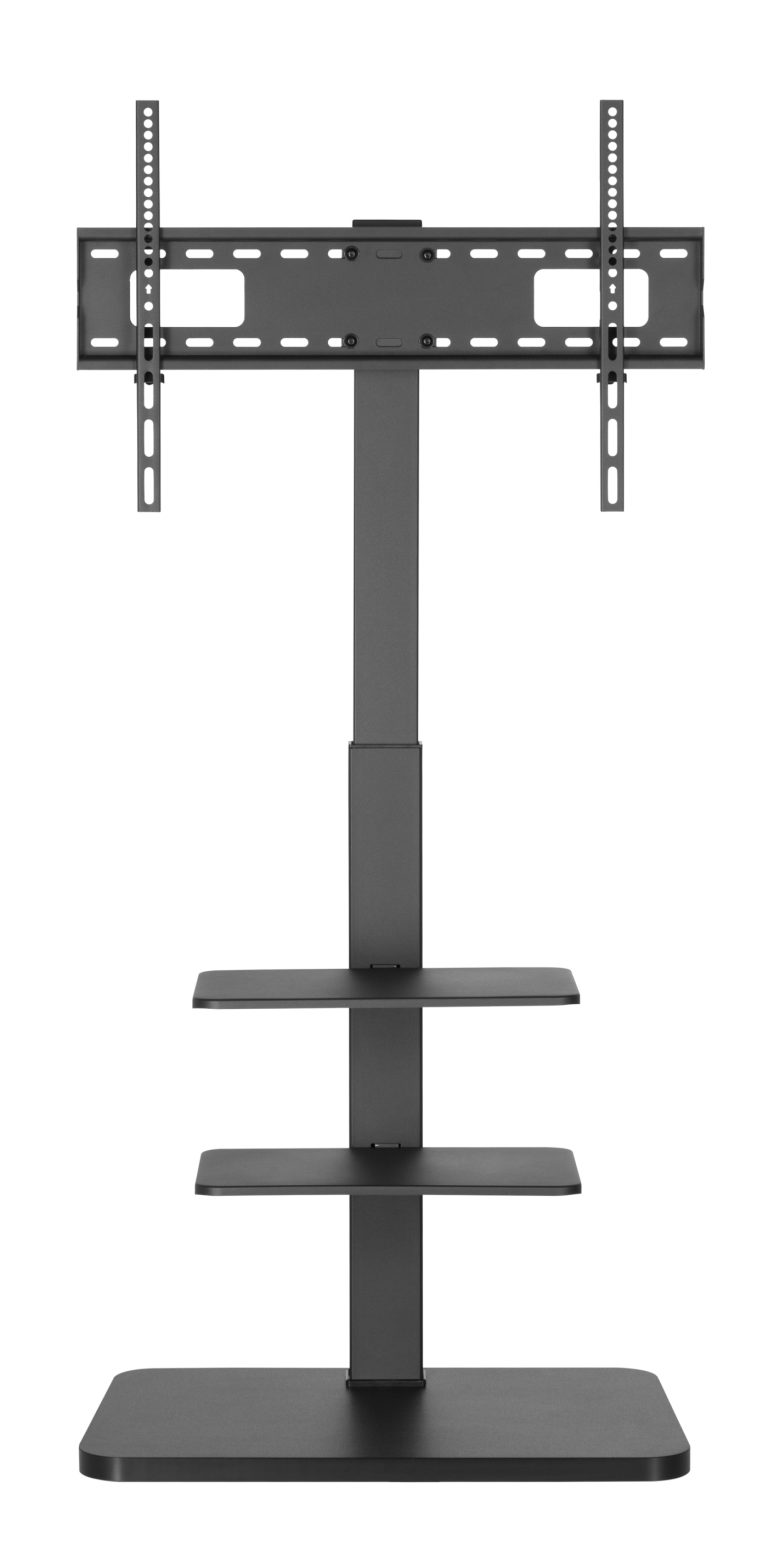 VDD TV Standaard - Vloerstandaard - Studio Statief - Schildersezel Design - Tot 65 inch - Bruin - Meubel-Plein