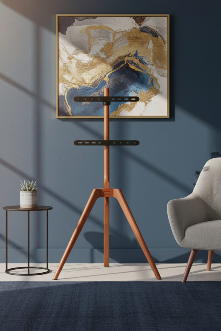 Tv standaard schildersezel design studio - draaibaar - tot 65 inch - alternatieve afbeelding