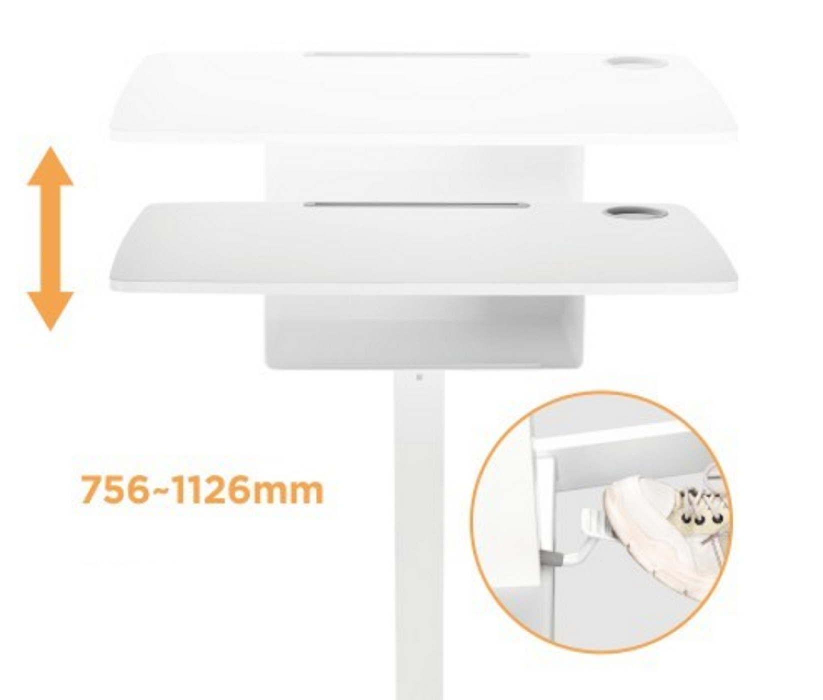 Zit sta bureau verrijdbaar - laptoptafel - verrijdbaar workstation - presentatie lessenaar - Meubel-Plein Zit sta bureau verrijdbaar - laptoptafel - verrijdbaar workstation - presentatie lessenaar - Meubel-Plein