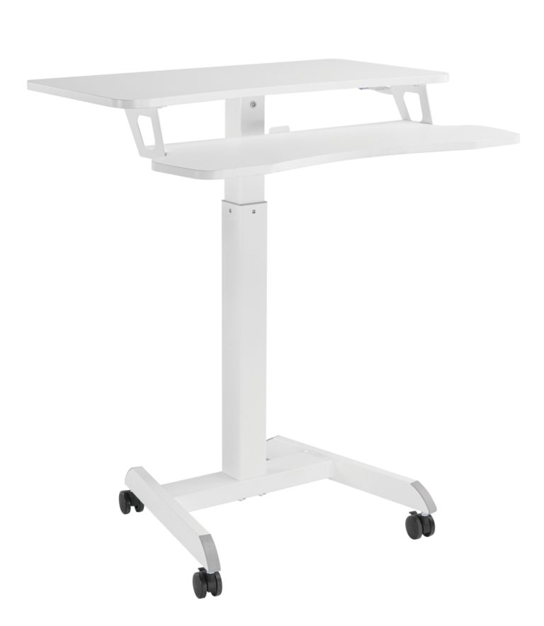 Bureau zit sta laptoptafel - verrijdbaar - hoogte verstelbaar