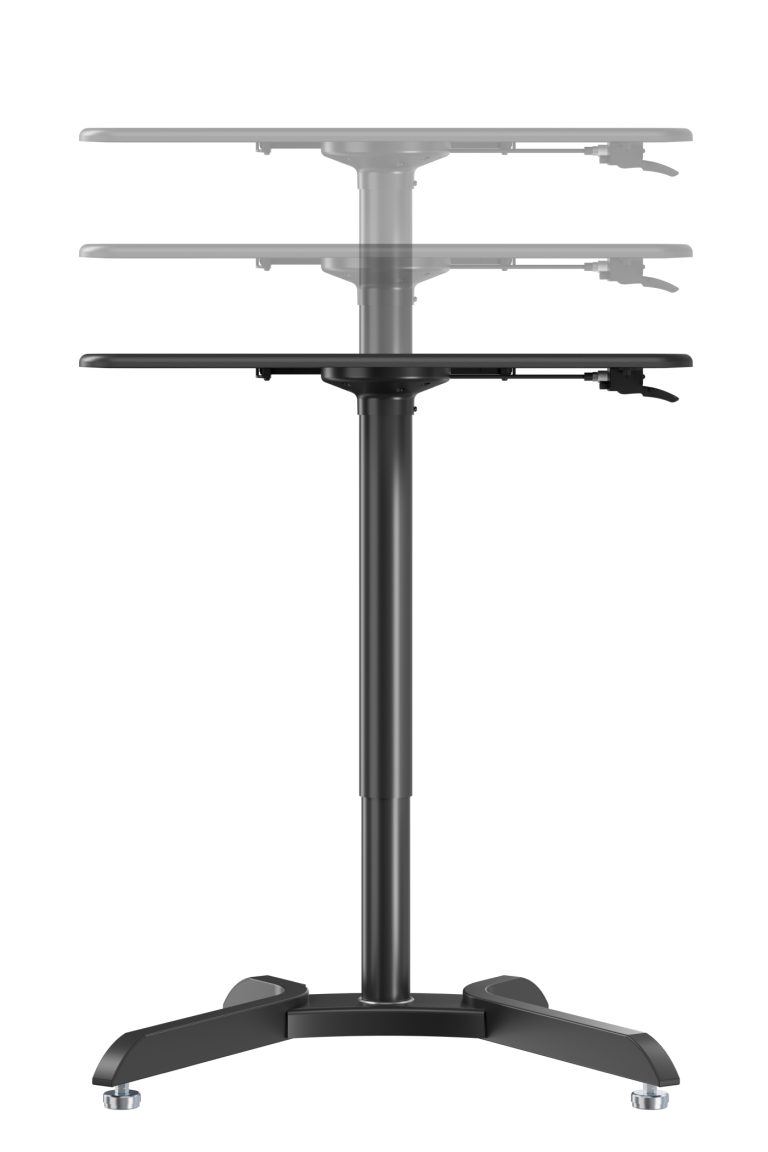 Bureau zit sta verstelbaar -  laptoptafel - lessenaar - werkblad 71 cm x 50 cm - alternatieve afbeelding