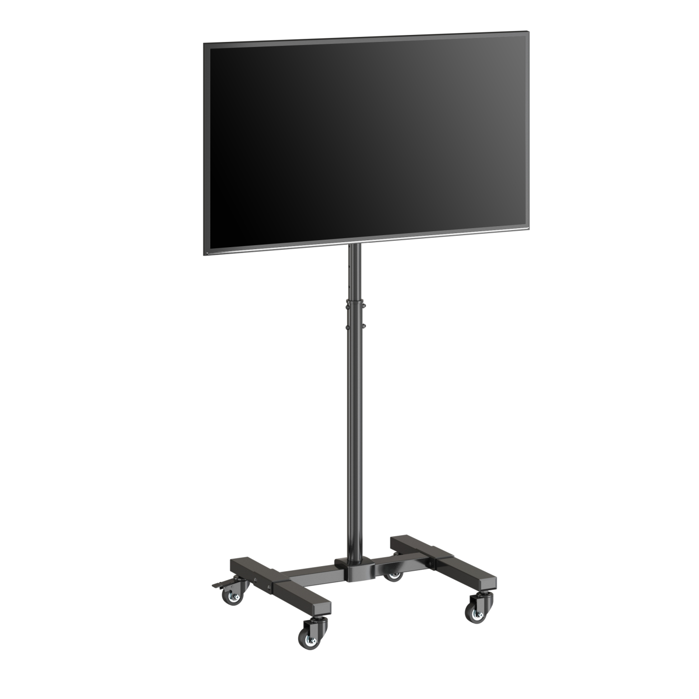 Tv standaard verrijdbaar - hoogte instelbaar - alternatieve afbeelding