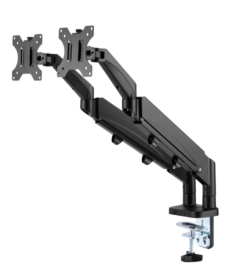 Zit sta bureau werkplek wandmontage - monitorbeugel toetsenbord desktop houder - Meubel-Plein