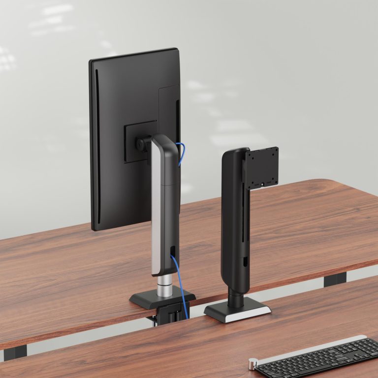 VDD - monitormarm - hoogteverstelbaar - 1 monitor - klemmend - alternatieve afbeelding
