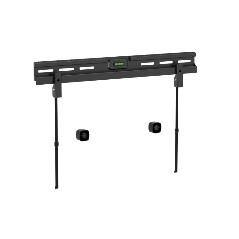 TV standaard - tv statief - tv voet - tafelmodel - draaibaar - hoogte verstelbaar 67 cm tot 79 cm - Meubel-Plein