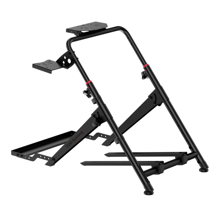 VDD Gaming NEXT - Wheel Stand - Verstelbaar - Opvouwbaar - Zwart