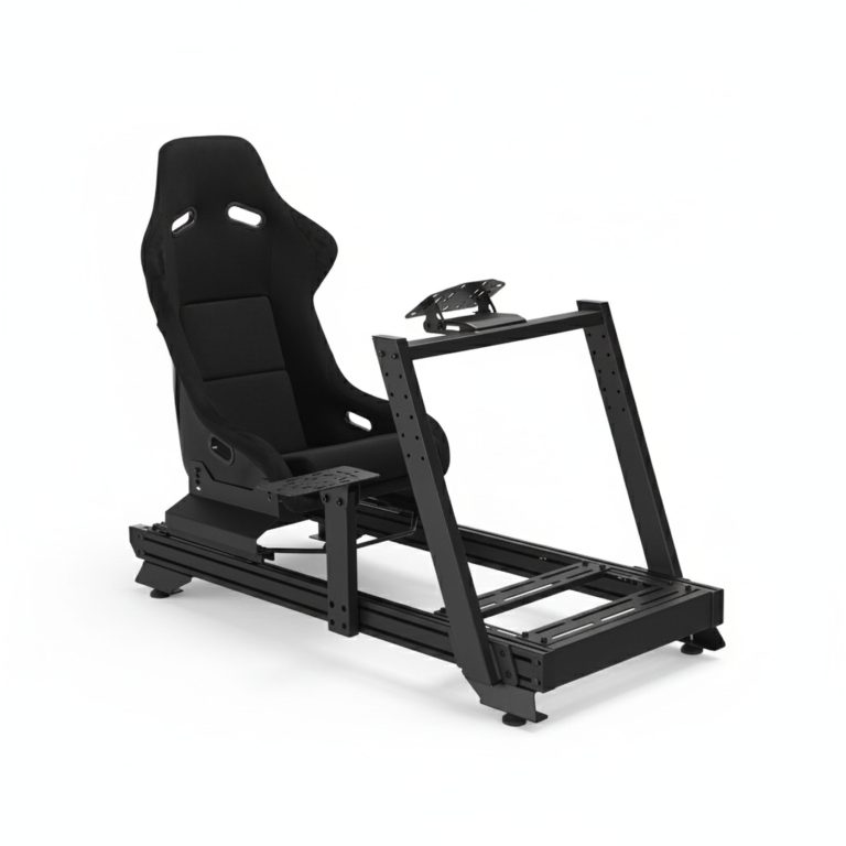 VDD Gaming On Pro - Simulator Racing Cockpit - Verstelbaar - Zwart