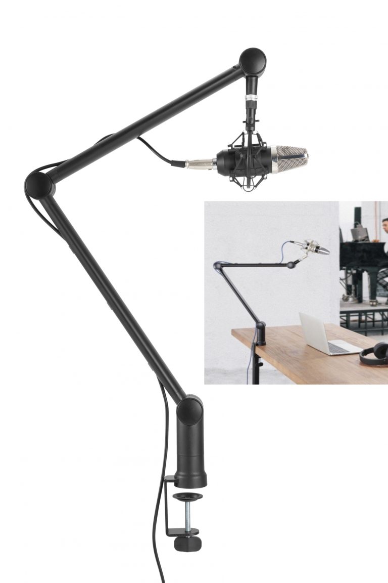 VDD Gaming Professionele Microfoon Arm - 360 Graden Draaibare Arm