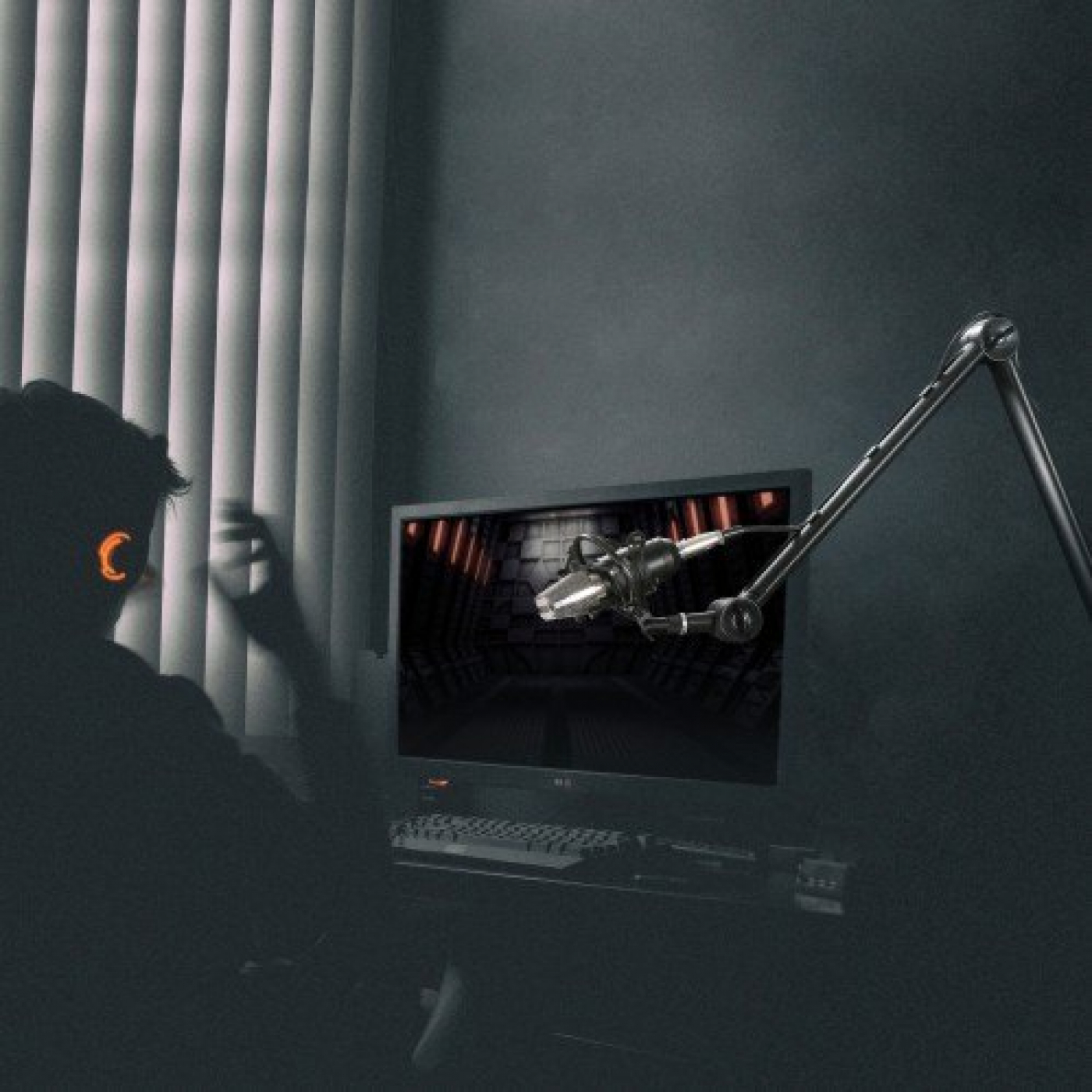 Professionele microfoon arm standaard verstelbaar voor vloggen podcasting broadcasting gaming - alternatieve afbeelding